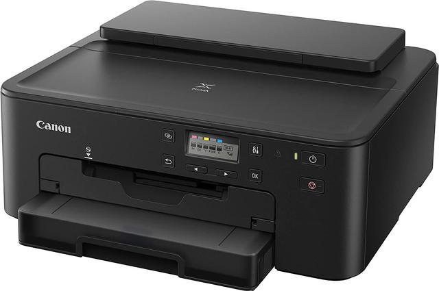 PIXMA TS702 Wireless Single Function Printer | Mobile Printing with AirPrint(R), Google Cloud Print, and Mopria(R) Print Service, Black Printer & Scanner Supplies - Newegg.com