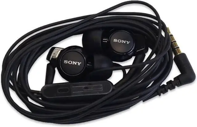 Alt view image 2 of 2 - Sony MH-EX300AP Stereo Headset Original OEM, Black