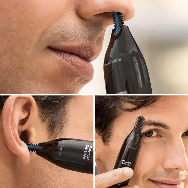 Alt view image 2 of 7 - Philips Norelco Nose Trimmer 1000, Black, NT1605/60