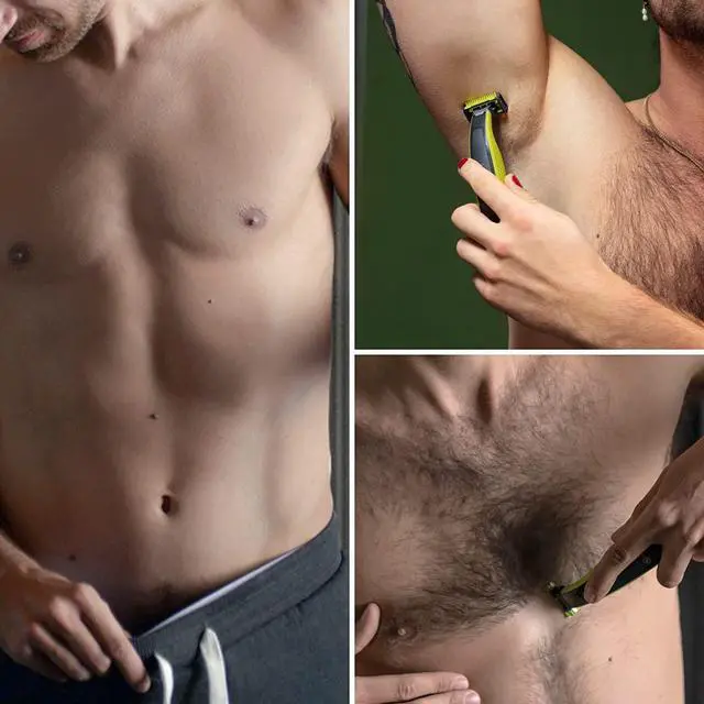 Alt view image 5 of 7 - Philips Norelco OneBlade Face + Body Hybrid Electric Trimmer and Shaver, QP2630/70