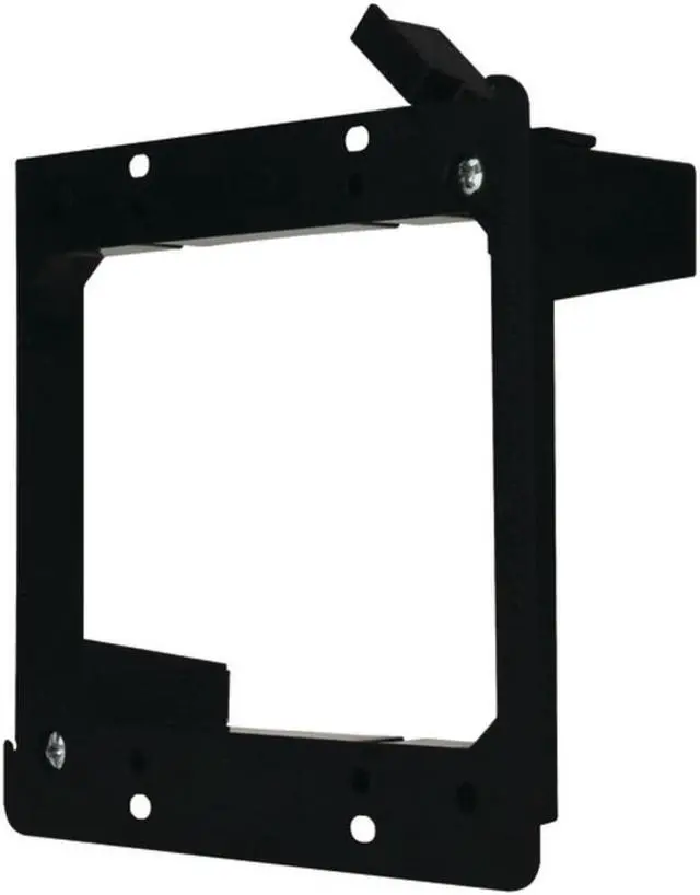 Alt view image 7 of 8 - Datacomm 60-0022-S Dual-Gang Low-Voltage Mounting Bracket