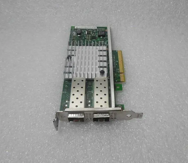 Alt view image 2 of 10 - Dell 942V6 Intel X520-DA2 dual port 10Gb Ethernet Adapter LP Bracket No SFP