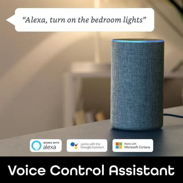 Alt view image 5 of 6 - Geeni GN-BW902-999 Lux 800 Dimmable Warm Wi-fi LED Smart Bulb