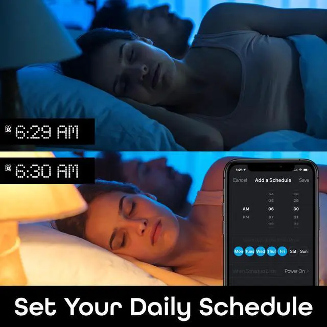 Alt view image 6 of 6 - Geeni GN-BW902-999 Lux 800 Dimmable Warm Wi-fi LED Smart Bulb