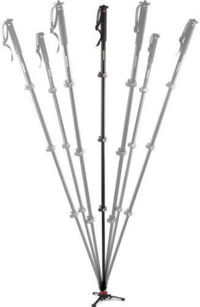 Main image of Manfrotto Xpro Aluminum Video Monopod 4 Section