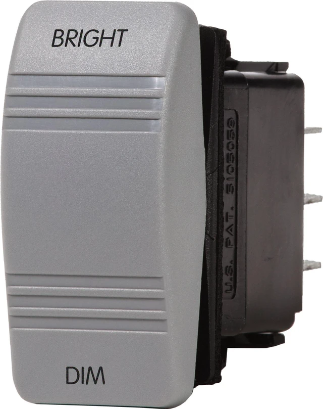 Alt view image 2 of 2 - blue sea systems dimmer control switch, grey
