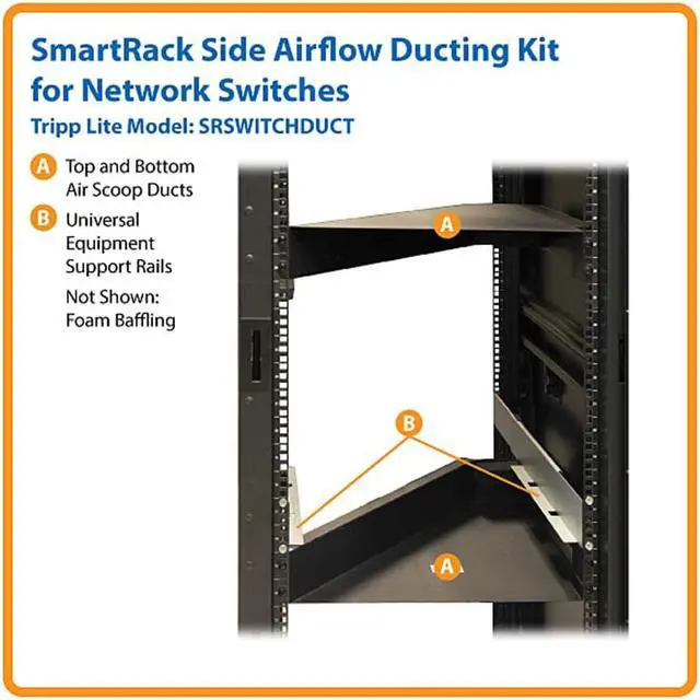 Alt view image 6 of 10 - Tripp Lite SRSWITCHDUCT