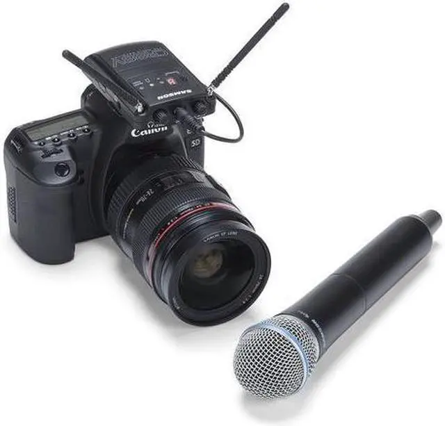 Alt view image 9 of 20 - Samson SWC88VHQ8-K Concert 88 Camera HH Q8