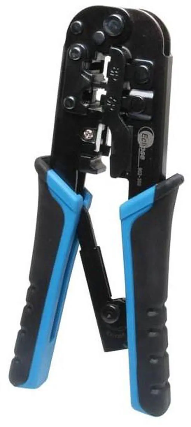 Main image of Eclipse Tools Ratcheted Modular Plug Crimper