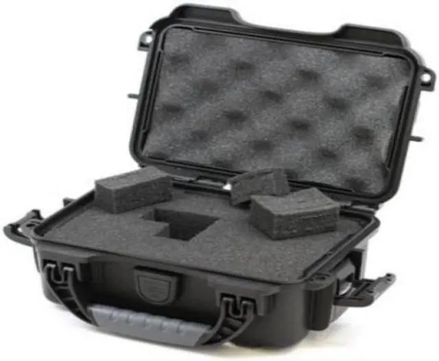 Alt view image 2 of 6 - Nanuk 903 Hard Plastic Waterproof Case, Orange w/ 3 Part Foam Insert