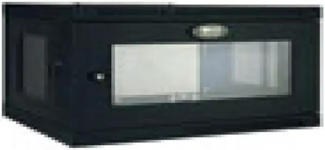 Alt view image 12 of 20 - Tripp Lite 6U Wall-Mount Rack Enclosure Cabinet with Clear Acrylic Window, Switch-Depth (SRW6UG)