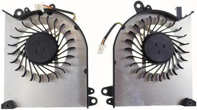 Alt view image 3 of 3 - New a pair  CPU+GPU cooling FAN 3 pin For MSI GS60 Cooling Fan PAAD06015SL