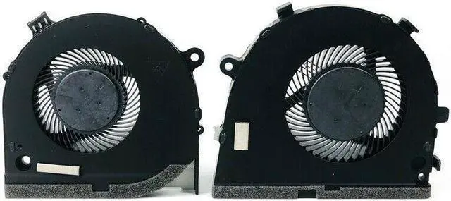 Alt view image 3 of 5 - One pair New 4 pin Laptop CPU GPU cooling Fan for Dell G3 3579 G3-3579 3779 G5 5587 G5-5587  fan cooler FKB7 OJWMFV  DC28000KVF0 DFS551205ML0T TP  FKB6 OTJHF2 DC28000KUF0 DFS481105F20T EP