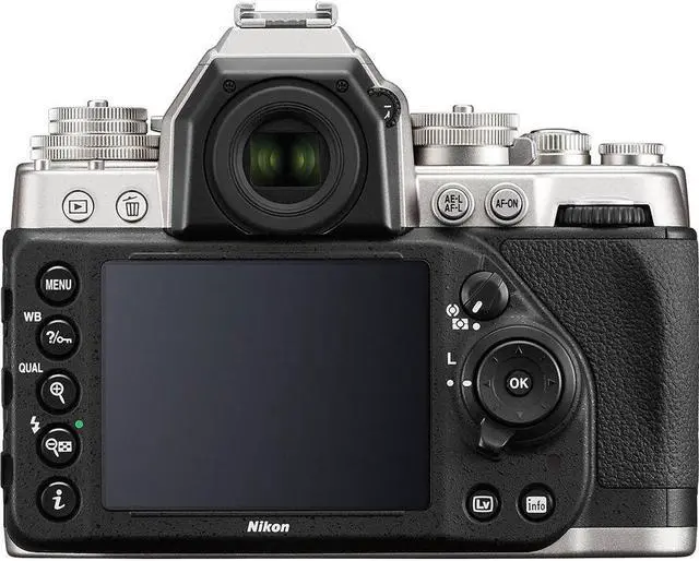 Alt view image 2 of 3 - Nikon Df DSLR Camera (Body Only, Silver)
