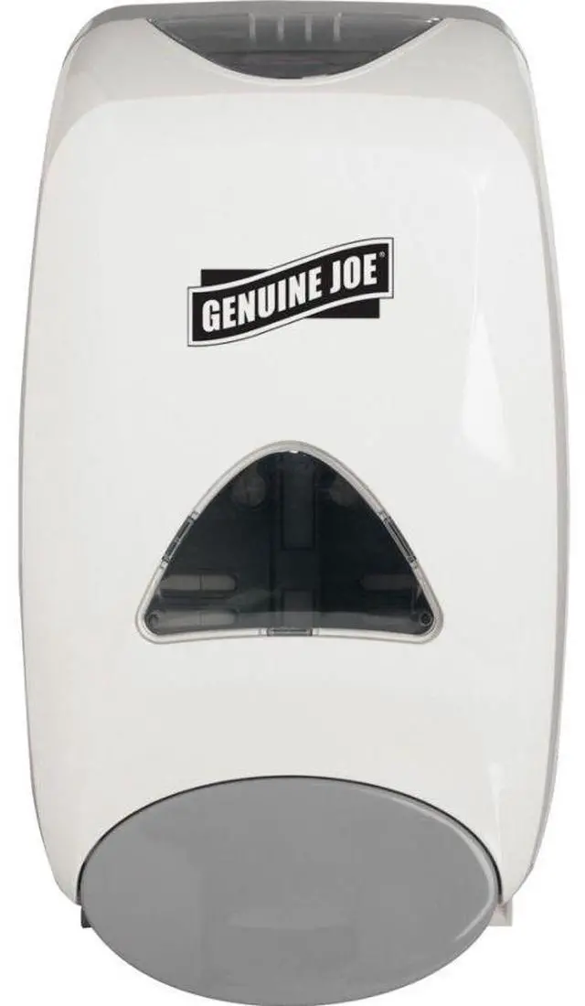 Alt view image 2 of 4 - Genuine Joe Soap Dispenser One Hand Push 1250 mL Gray 10495