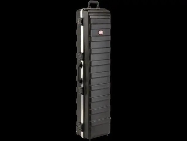Alt view image 12 of 14 - SKB Cases 48x16x12 Rail Pack Utility Case with Wheels, No Foam 48-1/4 x 16 x 12-