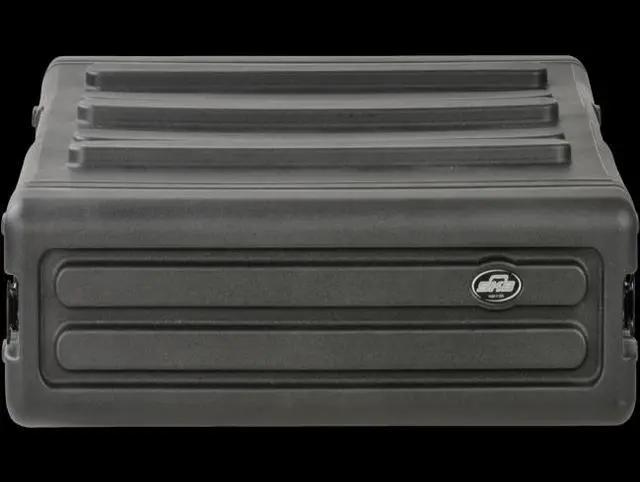 Alt view image 8 of 16 - SKB Cases 2U Space Roto Molded Rack, Black, 23 in. X 23 in. X 6 1/2 in.