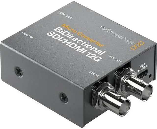 Main image of Blackmagic Design Micro Converter Bi-Directional SDI to HDMI 12G w/Power Supply