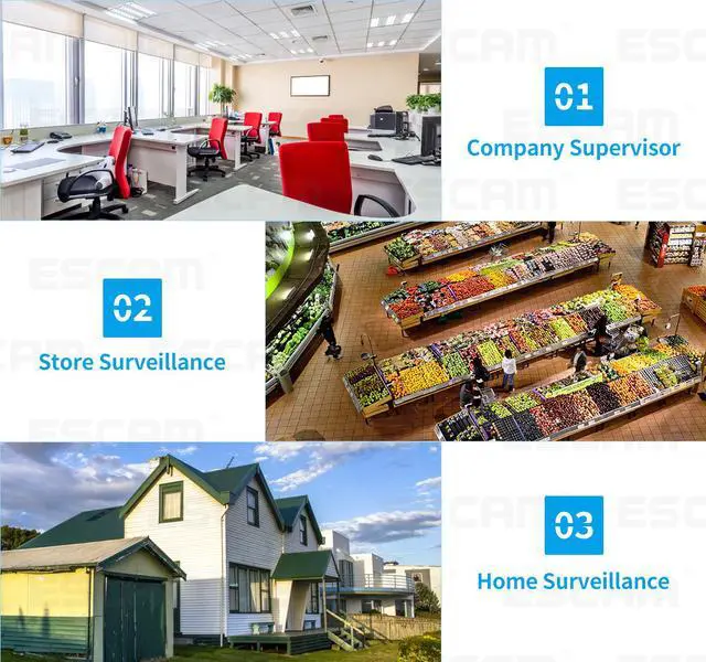Alt view image 6 of 6 - ESCAM QF508 1080P Wireless IP Camera Waterproof Surveillance Security Cameras Infrared Bullet Camera