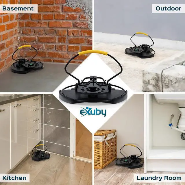 Alt view image 2 of 7 - eXuby 180 Degree Mouse Trap Designed to Catch More (2-pack) - Open Design Allows for Easy Setup & Cleanup - Save Money by Rinsing & Reusing - Highly Durable - Clean Kill & Doesn't Capitate So No Blood