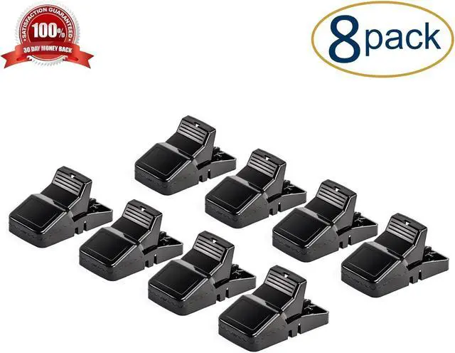 Alt view image 7 of 7 - Large Powerful Rat Traps (8 Pack) – Kills Instantly with Powerful Steel Spring - Setup in Seconds - Wash & Reuse Over & Over - Hands Free Disposal - Rat Control without Harmful Poisons or Chemicals