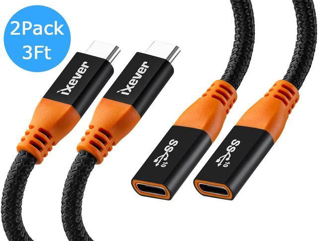 Sotel  Ugreen USB-C 3.1 Extension Cable câble USB 1 m USB 3.2 Gen 2 (3.1  Gen 2) USB C Noir, Gris