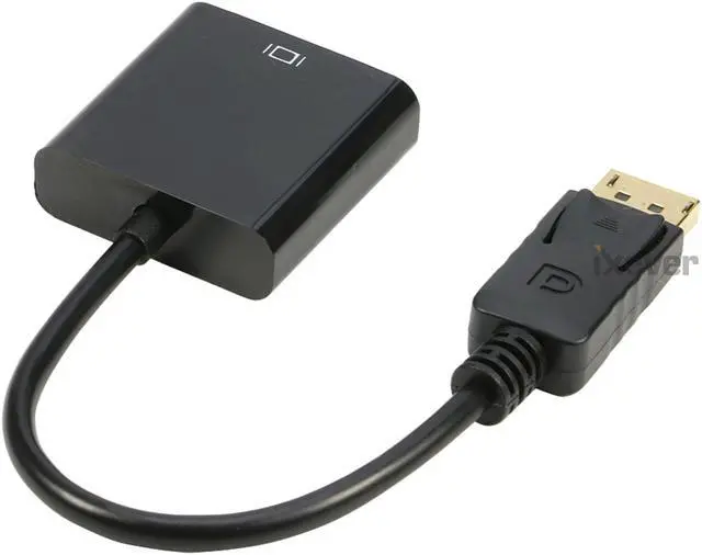 Alt view image 7 of 7 - DP2DVI DisplayPort to DVI Adapter (2Pack), iXever Gold-Plated DP to DVI DVI-I Female Video Converter (Male to Female) Compatible with Computer, Desktop, Laptop, PC, Monitor, Projector, HDTV - Black