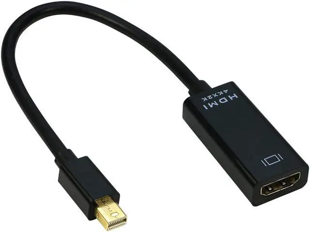 Main image of 4K Mini DP DisplayPort to HDMI Adapter, iXever MDP Mini DP to HDMI(Thunderbolt 1 2) Converter Adapter Compatible for MacBook Pro, MacBook Air, Mac Mini, Microsoft Surface Pro 3/4, etc