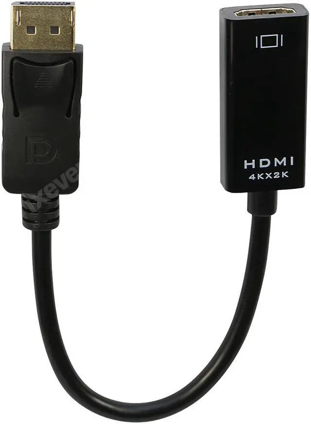 Alt view image 3 of 7 - 4K DP DisplayPort to HDMI Female Adapter Converter [5Pack], iXever Display Port to HDMI (Male to Female), UHD 4K*2K 1080P, Compatible with Computer, Desktop PC, Monitor, Projector, HDTV