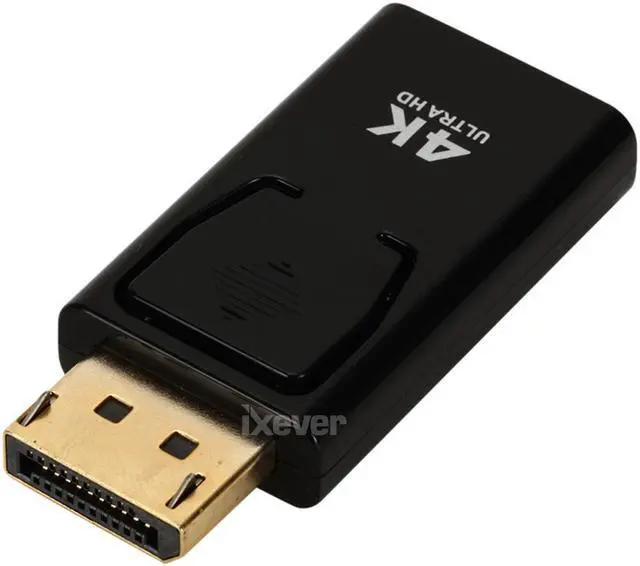 Alt view image 7 of 7 - 4K DP DisplayPort to HDMI Adapter [2-Pack], iXever Display Port DP to HDMI Passive Adapter Gold Plated Uni-Directional, Compatible for HP, HDTV, AMD, NVIDIA,Dell, GPU,Projector, PC,Desktop