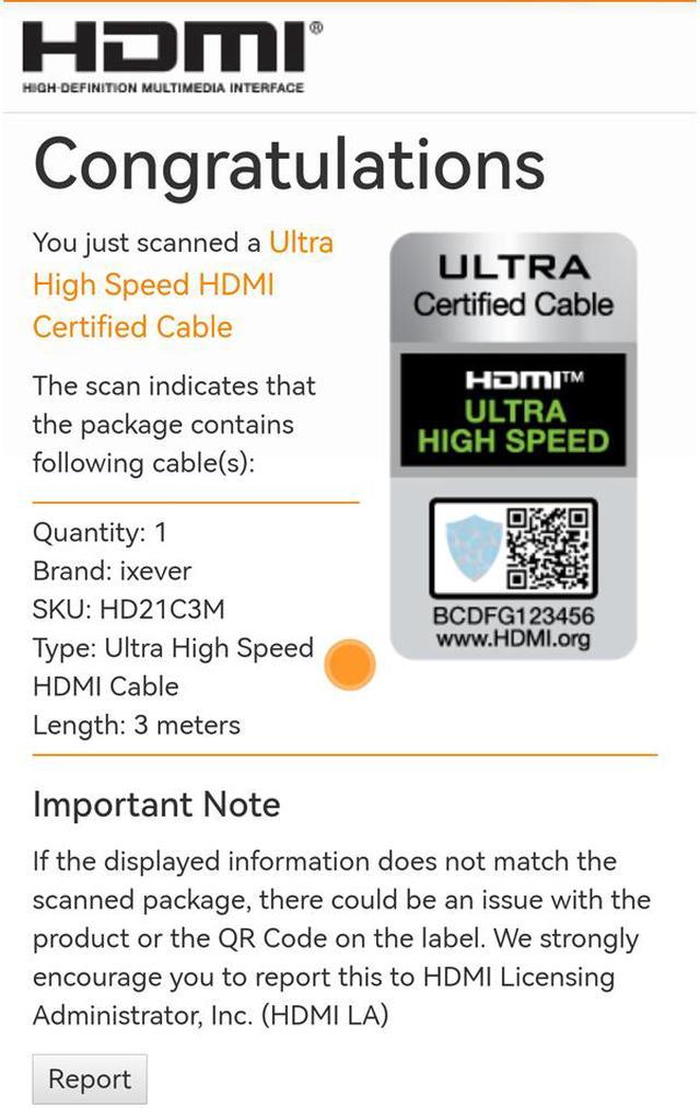 Cable HDMI 2.0 Ultra HD 4K 60Hz 10m - Noir JWD-02-10