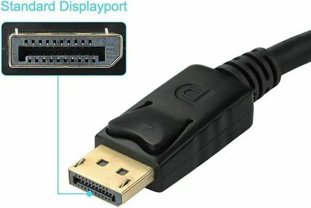 Alt view image 5 of 7 - DP DisplayPort to VGA Adapter 1080p [10Pack], IXEVER DP to VGA Female Converter Adapter, 1920x1080 for Computer to DP Display, Compatible with Projector, HDTV, Monitor