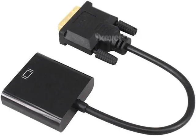 Alt view image 6 of 6 - DVI to VGA Adapter Converter 1080p,DVI2VGA iXever DVI-D 24+1 to VGA Male to Female Video Converter Compatible for Computer, Laptop and Old Monitor, TV, KVM