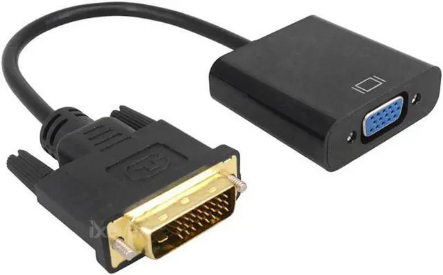 Alt view image 5 of 6 - DVI to VGA Adapter Converter 1080p,DVI2VGA iXever DVI-D 24+1 to VGA Male to Female Video Converter Compatible for Computer, Laptop and Old Monitor, TV, KVM