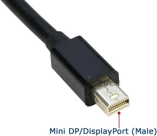 Alt view image 5 of 7 - Mini DisplayPort to VGA Adapter, iXever Mini DP Display Port to VGA Converter Adapter (Thunderbolt 2 Compatible), For MacBook Air/Pro, Surface Pro/Dock, Monitor, Projector