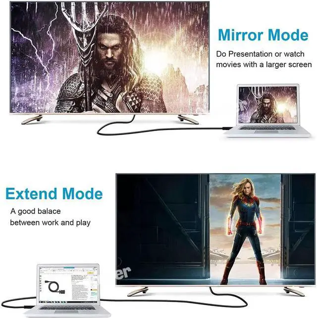 Alt view image 4 of 7 - HDMI to DVI Adapter Cable Bi Directional, iXever DVI-D 24+1 DVI to HDMI Male to Male Adapter Cable 6FT, Full HD 1080P Compatible for Raspberry Pi, Roku, Xbox One, PS4 PS3, Graphics Card