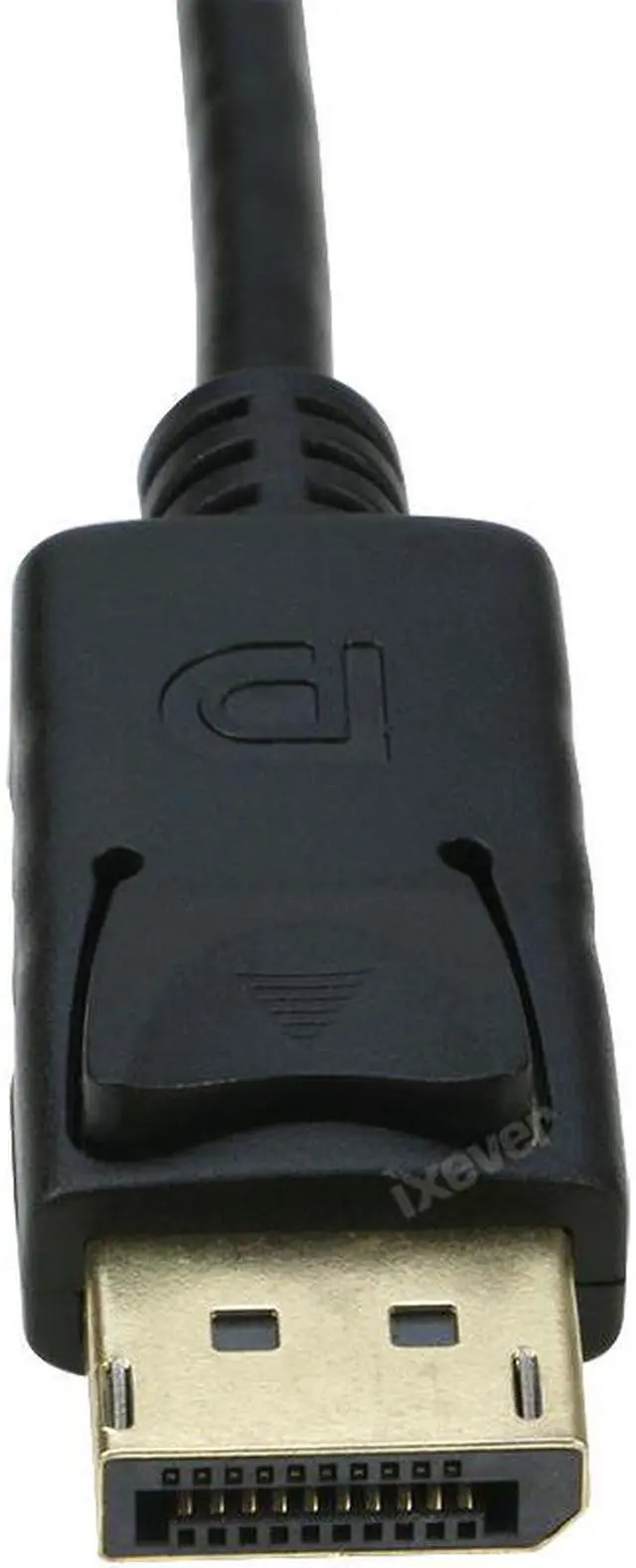 Alt view image 4 of 5 - DP DisplayPort to HDMI VGA Adapter, IXEVER DP 1.2 HBR2 to HDMI 4K or VGA 1080p Digital Video Converter Display Adapter Dongle for HDMI or VGA Monitor