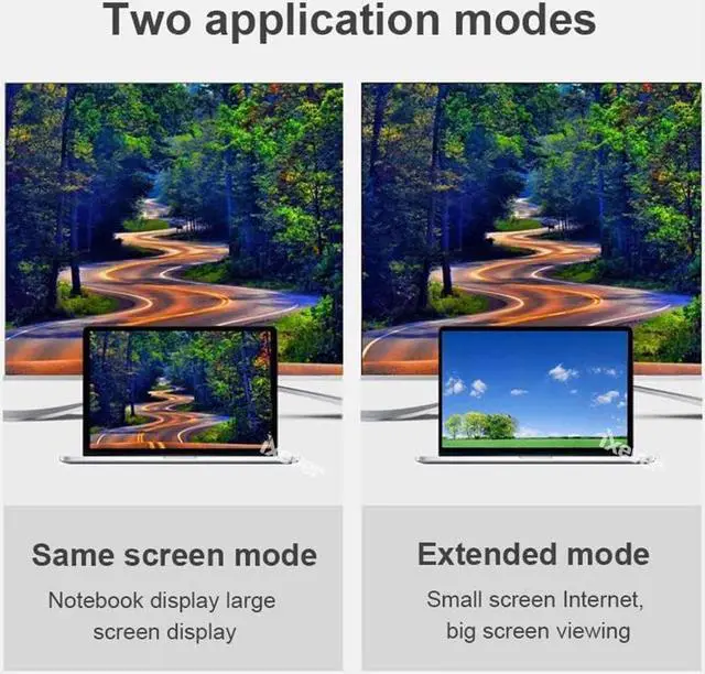 Alt view image 4 of 7 - 4K DisplayPort to HDMI Cable Adapter 6ft, iXever DP (Source) to HDMI (Display) 1.4 Cable (2Pack), 4K@30Hz, 2K@60Hz, 1080P Full HD, for Dell, NVIDIA, AMD, Lenovo, Monitor, Projector, Uni-Directional