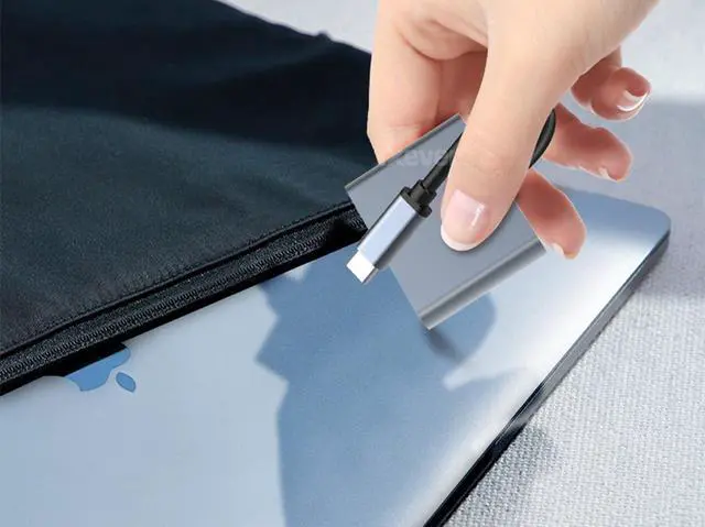 Alt view image 7 of 7 - IXEVER USB C to HDMI Dual Port Adapter 4K Cable, USB Type C to HDMI Converter Adapter for MacBook Pro Air 2020/2019/2018,LenovoYoga 920/Thinkpad T480,Dell XPS 13/15/17,etc [Thunderbolt 3 Compatible]