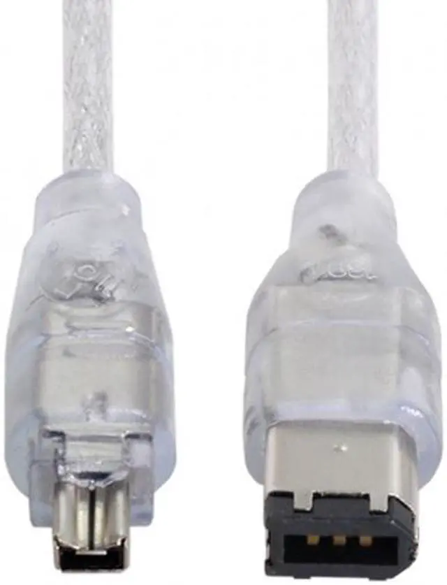 Alt view image 3 of 5 - Jimier 1394 6Pin to Firewire 400 IEEE 1394 4 Pin Male iLink Adapter Cord Cable for Camera Camcorder