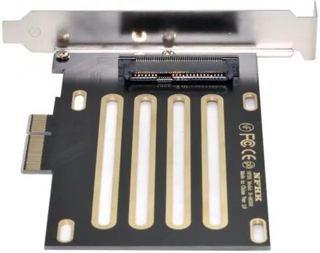 Alt view image 3 of 7 - Chenyang PCI-E 3.0 x4 Lane to U.2 U2 Kit SFF-8639 Host Adapter for Intel Motherboard & 750 NVMe PCIe SSD