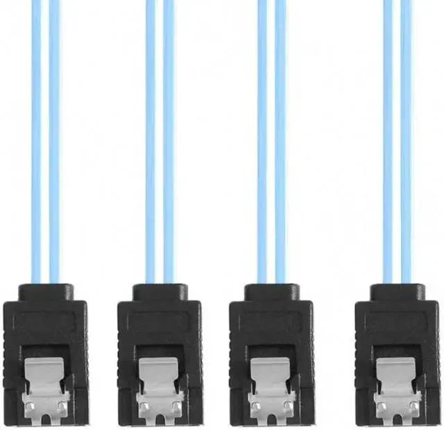 Alt view image 2 of 7 - CY 50CM Internal Mini SAS SFF-8087 Host to 4 SATA 7pin Target Hard Disk 6Gbps Data Server Raid Cable