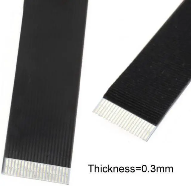 Alt view image 5 of 6 - Cablecc 0.2M USB 2.0 Type-A Male to Type-A Male Data Flat Slim FPC Cable for FPV & Disk & Scanner & Printer