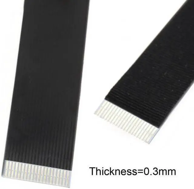 Alt view image 5 of 7 - Xiwai Down Angled USB 2.0 Type-A Male to Type-A Male Data Flat Slim FPC Cable 90 Degree for FPV and Disk and Scanner and Printer