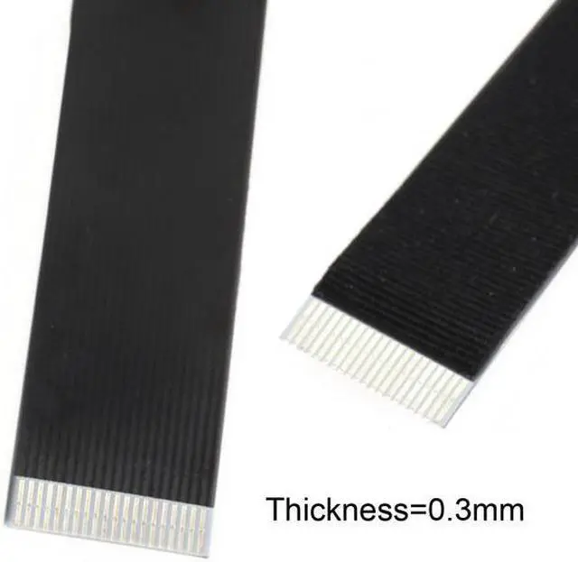 Alt view image 5 of 7 - Cablecc 0.2M USB 2.0 Type-A Male to Micro USB 5Pin Male Data Flat Slim FPC Cable for FPV & Disk & Phone