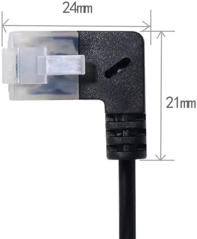Alt view image 5 of 7 - CY Ultra Slim Cat6 Ethernet Cable RJ45 Right Angled to Straight UTP Network Cable Patch Cord 90 Degree Cat6a Lan for Laptop Router TV BOX