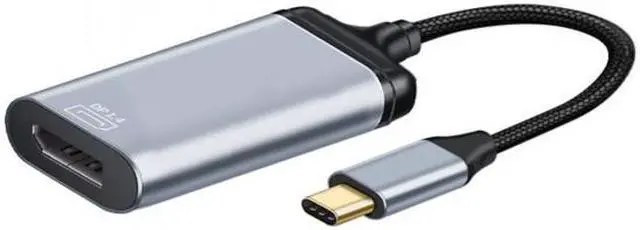 Alt view image 4 of 7 - FVH USB-C Type C to Displayport Monitor DP Cable Adapter 4K 2K 60hz for Tablet & Phone & Laptop
