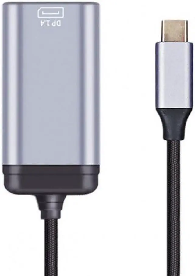 Alt view image 5 of 7 - FVH USB-C Type C to Displayport Monitor DP Cable Adapter 4K 2K 60hz for Tablet & Phone & Laptop