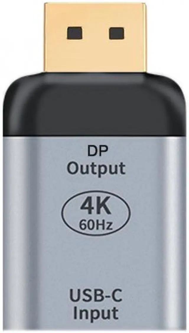 Alt view image 5 of 7 - FVH USB-C Type C Female Source to Displayport DP Sink HDTV Adapter 4K 60hz 1080p for Tablet & Phone & Laptop