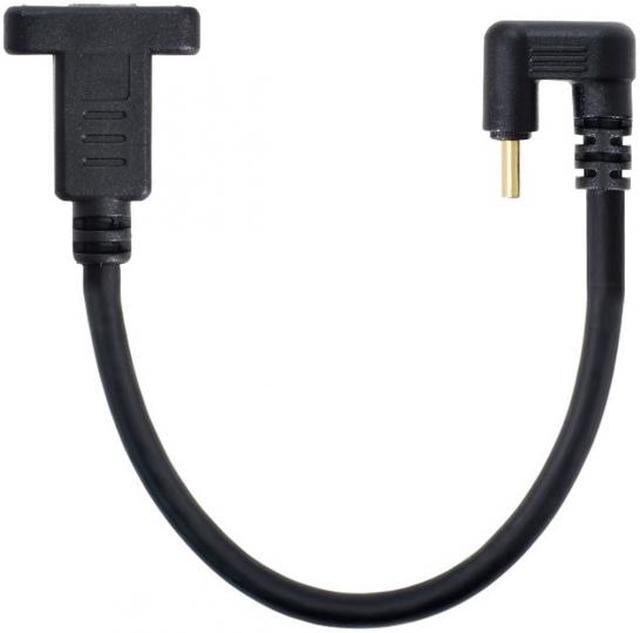 Alt view image 2 of 7 - Cablecc 180 Degree U Shape Back Angled USB-C USB 3.1 Type C Male to Female Extension Data Cable 30cm